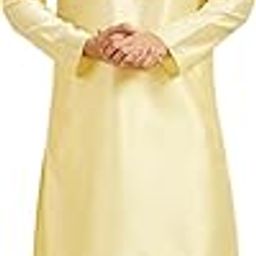 Men's Art Silk Self Design Kurta Set (2pcs)-image-27