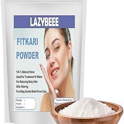 Lazybeee 250gms Natural Alum Stone Powder | Multi-Purpose Relief for Mouth Ulcers, Skin Care, and Water Purification | Natural Deodorant & Foot Odor Eliminator-picture-32