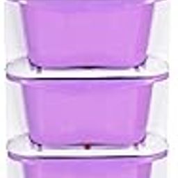 Indriyas Heavy Plastic Modular Drawer System For Home, Office, Kitchen, Hospital, Medical, School, Parlour & Kids (PURPLE, 7 Stage)-image-68