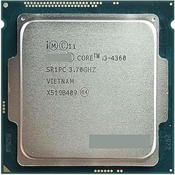 i3 4360 4th Gen 3.70 GHz LGA 1150 Socket Processor (4M Cache) Cores 2, Threads 4 Cache 4 MB Smart Cache Bus Speed 5 GT/s TDP 54 W Support Win 10 OS and Win 11 OS ONLY Processor-image-99