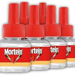Mortein 45ml x 6 (Buy 4 Get 2 Free) Fits All Machines | SmartPlus Mosquito Repellent Refill | Mosquito Repellent & Killer | 100% Protection from Dengue Mosquitoes, Pack of 6-10