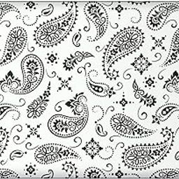 Capes Skin Wrap Cover Compatible with Samsung Portable T5 SSD | Anti Scratch & Heat Resistant | Protective Wrap | Not a Case | Color - White Paisley-14