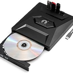 CEZO External USB 3.0 Portable Slim CD/DVD-ROM +-R-R-RW Burner Writer for Laptop Desktop Notebook Windows and Mac OS (USB-C + Black)-image-95