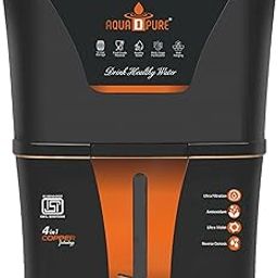AQUA D PURE 4 in 1 Copper RO Water Purifier with 10 Stage Purification Filtration, UV, UF, TDS Adjuster and 12 Liter Large Storage Tank, Suitable for all type of water supply-image-21
