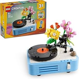 LEGO Creator 3in1 Record Player with Flowers Music Set 31172 Building Blocks Toys for 8+ Gift for Boys and Girls-image-11