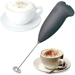 HS Enterprise Handheld Battery Operated Electric Foam Maker Classic Sleek Design Hand Blender Mixer Froth Whisker Latte Maker for Milk, Coffee, Egg, Juice, Espresso, Cappuccino, Lassi (Multi Colour)-16