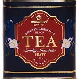 Makaibari Tea Treasures Smoky Mountain, Organic Roasted Darjeeling Loose Leaf Black Tea Tin Caddy, 100 Grams-22