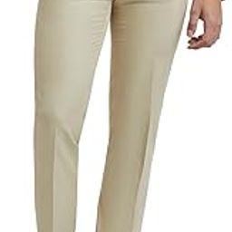 Men's Polyviscose Blend Solid Pattern Slim Fit Flat Front Formal Trouser-image-23
