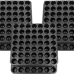 Seedling Trays & Spinach Seeds Combo – Durable 49-Cavity Trays (Pack of 10 + Seeds) for Home Gardening & Healthy Seed Growth-image-22