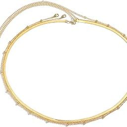 Gold Plated Body Chain Adjustable Dress Belly Chain Kamarbandh Waist Chain Belt Jewellery Gift for Women & Girls-image-47