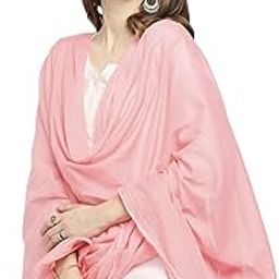 Women's Solid Cotton Dupatta (DB3070_Blush Pink_Free)-image-48