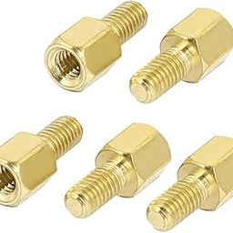 3NH® M3 Female x Male Brass Hexagonal Pillar Standoff Spacer 5+6mm 5pcs-image-93