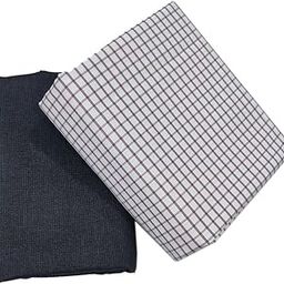 Combo Of Men's Poly Blend Shirt And Trouser Unstistched Fabrics Set (Multicolor_Freesize) 411-image-104