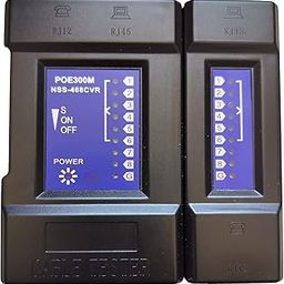 Plan4Buy RJ45 and RJ11 RJ12 Network Cable Tester LAN Cable Tester, Multi-Functional LED Networking Tool Tester RJ45 RJ11 RJ12 Data Cable Twisted Pair Connections, CAT5/CAT6/CAT7 UTP LAN Wire Test Tool-14