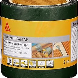 SIKA - Multiseal, Self-Adhesive tear-resistant sealing tape, Grey, 4 Inches x 9.84 Ft (10 cm x 3 Mtr)-image-33