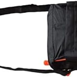 BLESS KRAFT Nylon Padded Cross Body Messenger Sling Bag Travel Office Business Messenger one Side Shoulder Bag for Men (Black, 23x19x7)-image-17
