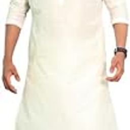 Men's Silk Blend Kurta and Pyjama Set-image-7
