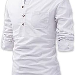 Short Kurta Shirt for Men Cotton Blend-image-125