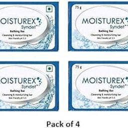 Moisturex Syndet Cleansing & Moisturizing Bathing Bar75 g (Pack of 4)-56