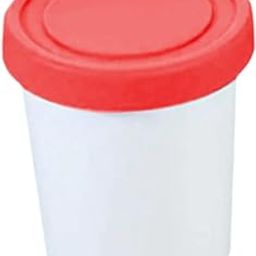 ILSMYSUTRA® Ice Cream Pint Cup Dessert Container for Desserts Homemade Ice Cream Yoghurt M red | Kitchen, Dining & Bar | Small Kitchen Appliances | Ice Cream Makers-image-31