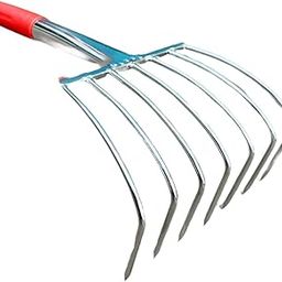ATORSE Hand Rake Small Loosening Soil Cultivator Soil Tiller for Seaside Patio Lawn 7 Tooth|Home & Garden|Yard, Garden & Outdoor Living|Gardening Supplies|Garden Tools & Equipment|Rakes-image-46