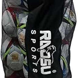 RAJSU- Footballs Carrying Bag | Carry 10 Balls | Color: Black-picture-15