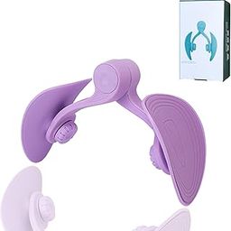 Thigh Master Pelvic Floor Exercise Devices and Inner Thigh Trainer for Women - Kegel Exercise Equipment for Home Use (Violet)-image-91