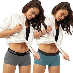 Women's Underwear Antibacterial Micromodal Airsoft | Boy Shorts | Ultra-Comfortable Sweat-Wicking & Skin-Friendly Fabric | No Irritation No Itching Stretchable & Breathable-image-24