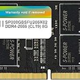 SP Silicon Power DDR4 8GB 2666MHz PC4-21300 CL19 1.2V 260-Pin SODIMM Laptop PC Computer RAM Memory Module (SP008GBSFU266X02)-image-16