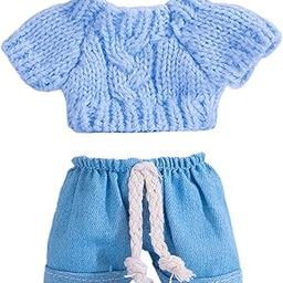 CALANDIS™ 15cm Doll Clothes Costume Doll Accessories Kids Toy Photo Props Doll Pendant blue-image-11