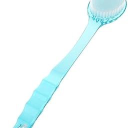 Brushman Body Bath Shower Back Brush Massager Spa Scrubber Long Handle with Super Soft Bristles Back Scrubber Wholesome Dry Skin Bath Brush (ECP-013)-image-3