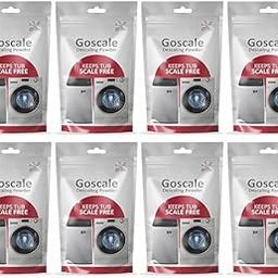 lg Washing Machine Cleaner Descaler Powder Descaling Appliance Quick Drum Descale Deep Cleaning for Semi and Fully Automatic Front and Top Load Tub Clean Pouches 100g Pack of 8 NEXARA_008-7
