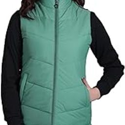 Women's Sleeveless Puffer Jacket | Winter Jacket for Women | Jacket for Women Winter Wear With 2 Side Zip Pocket (Pack of 1)-image-75