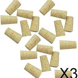 MERISHOPP 3x20 Pieces Tapered Cork Stopper Cold Drink Bottle Wooden Corks for Cold Drink Bottle|Home & Garden-image-1