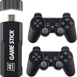 GSH X2 Video Game for Kids Wireless 64G Video Games for Tv Gaming 4k HD Game Console Built in 30K Game in TF 20+ Emulator Console HDMI Output TV Video Game for Tv Console (128 GB), Black-image-32
