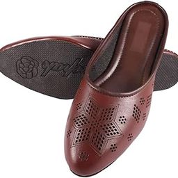 Women's Synthetic Leather Mojari Jutti-image-71