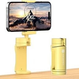 Portronics Mobot Clip Mobile Holder with 360° Adjustable Angles, Light Weight, Pocket Friendly, Mobile Stand for Table/Video Recording/Vlogging, Compatible with 4.5 to 6.9 inch Smartphones(Yellow)-14