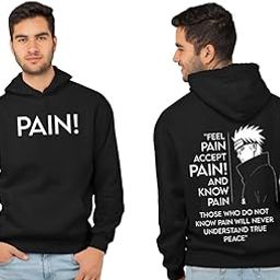 Naruto Anime Printed Hoodie for Men Printed Hoodie for Men Black Hoodie/Graphic Printed Hoodie/Hoodie for Men-image-33
