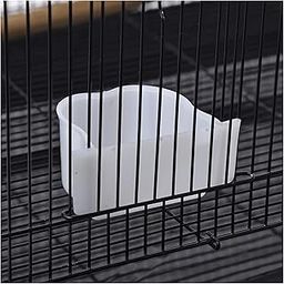 ATHROVIA Bird Feeding Cup | Plastic Cup | for 2 ft Cage Hanging Type| Pack of 10, 200ml | Food Feeder Bowl for Love Birds, Finches, Cockatiel, Pigeon-image-71