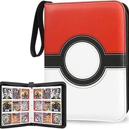 PATPAT Poke-Mon Binder, Big Size Cards Collector Album For 720 Cards Cartoon Prints Zipper Bag Trading Card Binder /Collection Bag Game Cards Case Gift For Kids Boys Girls-28