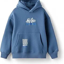 Alan Jones Clothing Cotton Blend Printed Hoodies For Boys-image-44