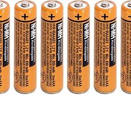 6PCS NI-MH AAA Rechargeable Battery for Panasonic HHR-65AAABU 1.2V Replacement Battery-picture-28