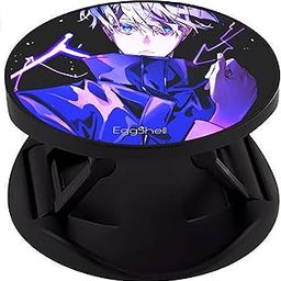 Eggshell® Premium Super Matte Phone Grip & Stand | Expandable Mobile Back Holder for Smartphones & Tablets | (Gojo Hollow Purple Animation JJK)-image-98