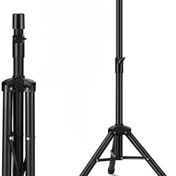 KH DJ PA Speaker Stand - Adjustable Height Professional Tripod Studio Monitor Stand - Heavy Duty-12