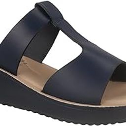 Womens Solid Casual Cushioned Sole Flat Heel Open Toe Slip-on Slippers (PU2344)-image-1