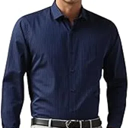 peter england Men's Solid Slim Fit Shirt-picture-37