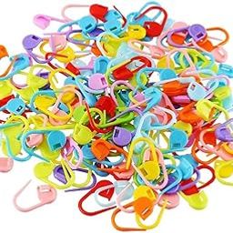 Gemsy Premium Crochet Locking Stitch Markers Set of 25 - Essential Tools for Precise Crocheting - Knitting Stitch Counter and Markers - Crochet Hook for Knitting - Perfect for All - Easy to Use - DIY-13