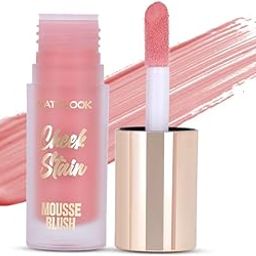 MATT LOOK Cheek Stain Mousse Blusher Infused with Hyaluronic Acid & Vitamin E Long Lasting, Buildable & Blendable for All Skin Types - Everyday Love-image-7