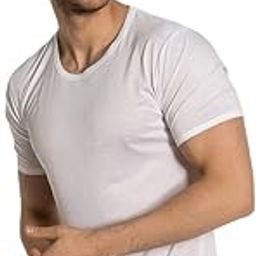 Men's Bamboo Cotton Round Neck Half Sleeve Vest Made in Turkey | Made by Bamboo Fabric Natural Sweat Absorbing and Odor Free-image-43