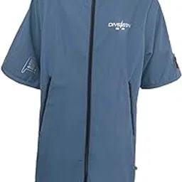SHOPORA® Windproof Surf Poncho Thickened Fleece Lined Surf Coat Waterproof Swim Parka Blue | Water Sports | Wetsuits & Drysuits | Other Wetsuits & Drysuits-picture-30
